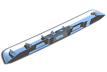 Back door fin UPR ASSY