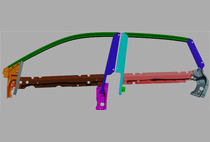 Aluminum Door Frame Assy